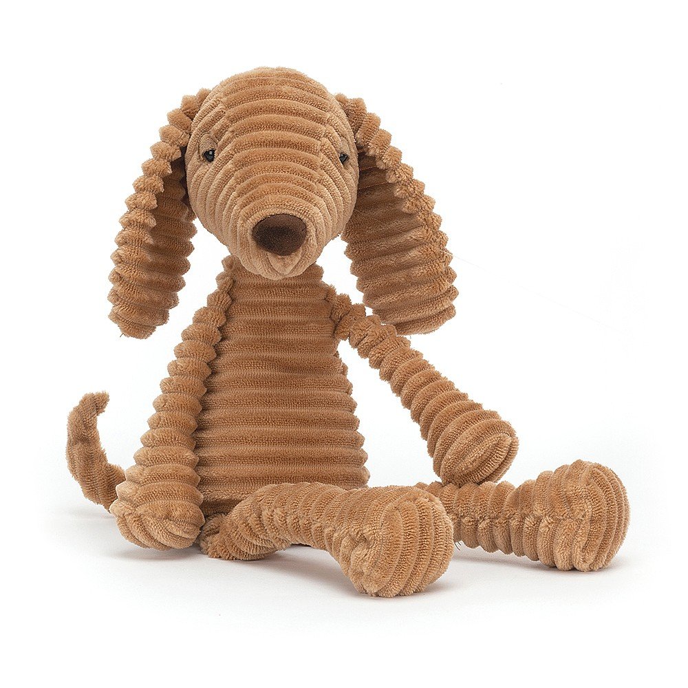 Jellycat Ribble Dog. One size. Approx 36cm x 11cm. Suitable for all ages! Sold by Say It Baby Gifts