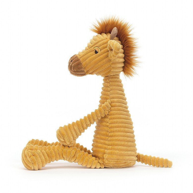 Say hello to Jellycat Ribble Giraffe! This lovely custard coloured giraffe is a quite a cutie! Say It Baby Gifts. Side view