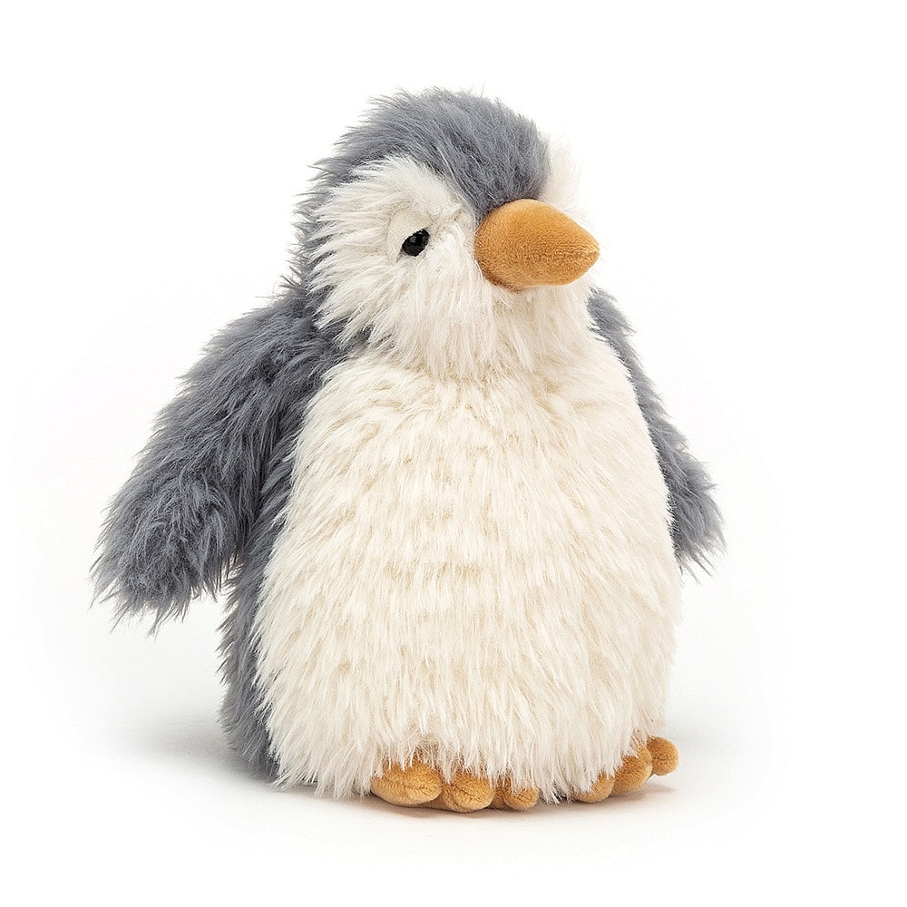 Meet Rolbie - a huggable fluffy cloud of a penguin by Jellycat.