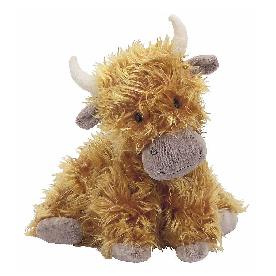 Meet Truffles the Highland cow! With his lovely soft horns, tousled fur and shy expression, he's one of our most loved soft toys by Jellycat, and is sure to amble into your home and heart!