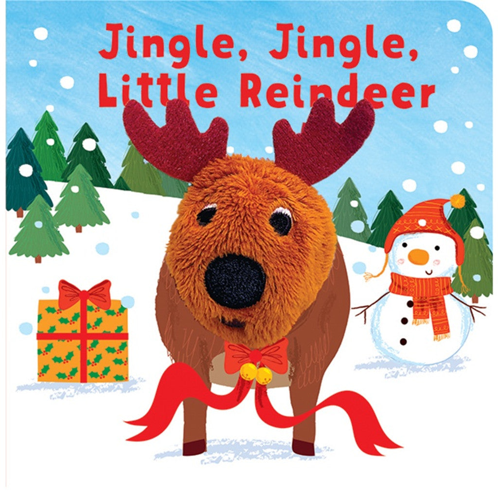 Friendly Little Reindeer Finger Puppet Board Book. Sold by Say It Baby Gifts