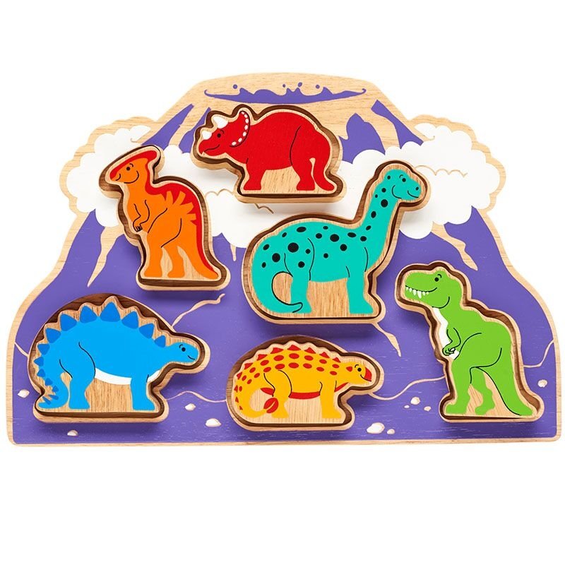 Lanka Kade Dinosaur Shape Sorter - Say It Baby Gifts