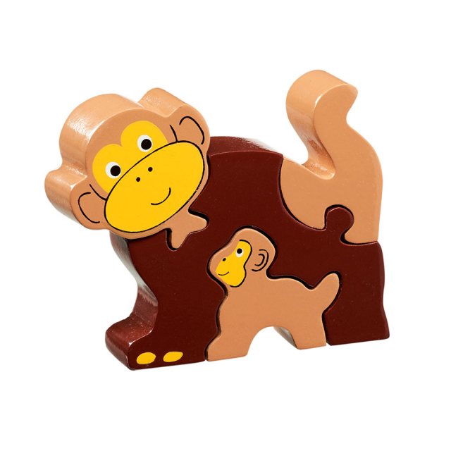 Lanka Kade 5 Piece Monkey and Baby Jigsaw