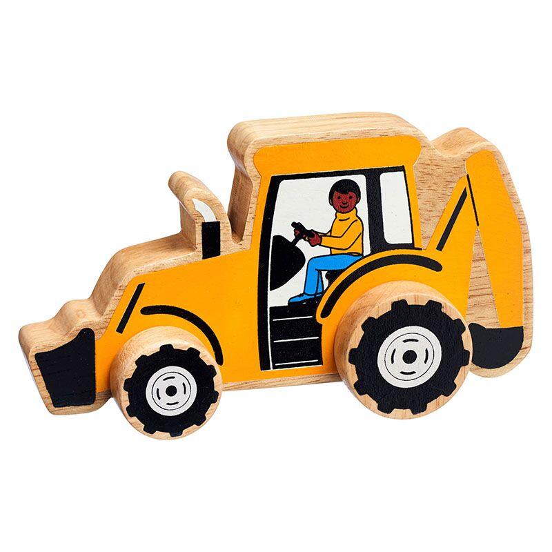 Lanka Kade Digger Wooden Toy - chunky wooden toy
