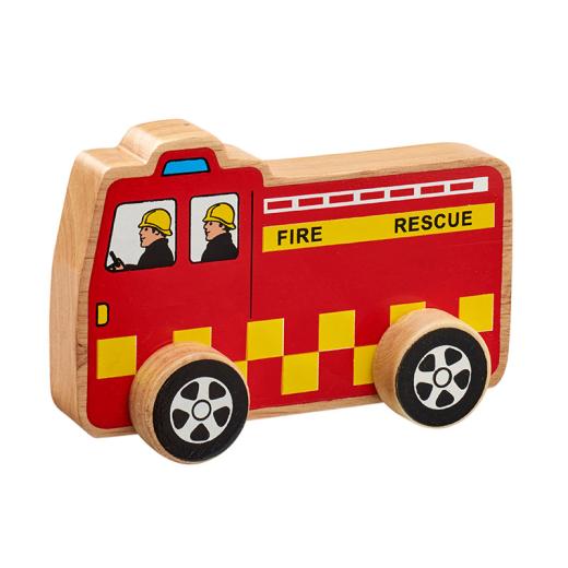 Lanka Kade Fire Engine Wooden Toy. Say It Baby Gifts