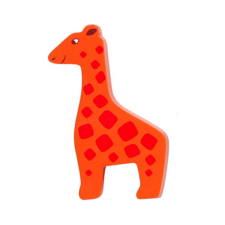 Lanka Kade Painted Wooden Giraffe Toy