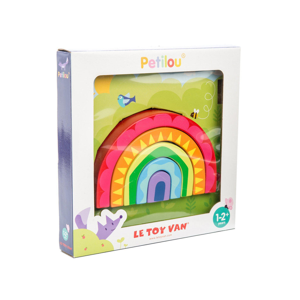 Le Toy Van Rainbow Tunnel Toy - Say It Baby 