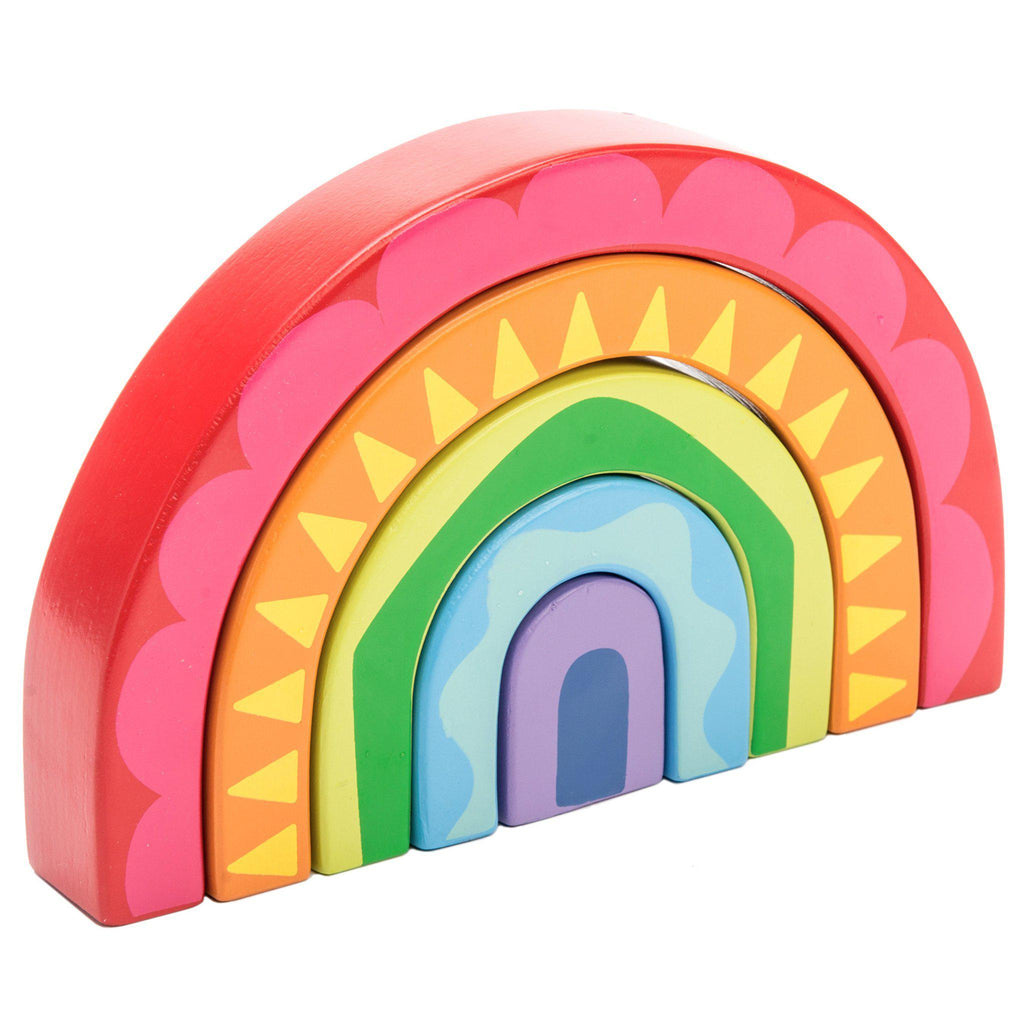 Le Toy Van Rainbow Tunnel Toy - Say It Baby 