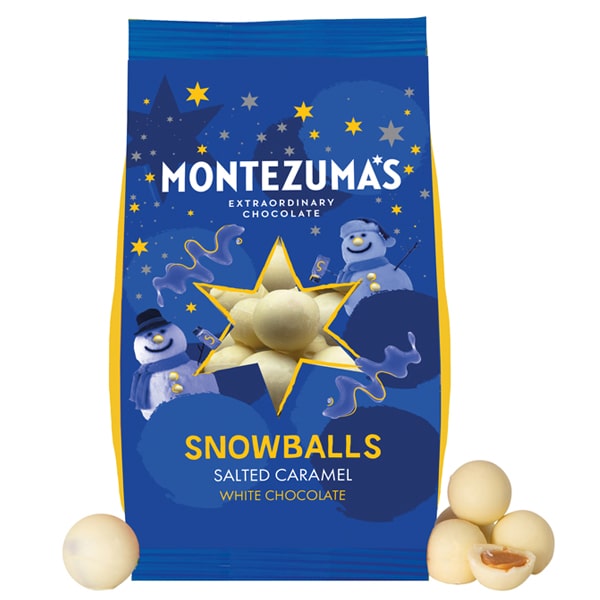 Montezuma's Salted Caramel and White Chocolate Snowballs. Say It Gifts