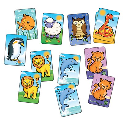 Orchard Toys Animal Match Mini Game -  pair up animals in this cute mini game! Sold by Say It Baby Gifts