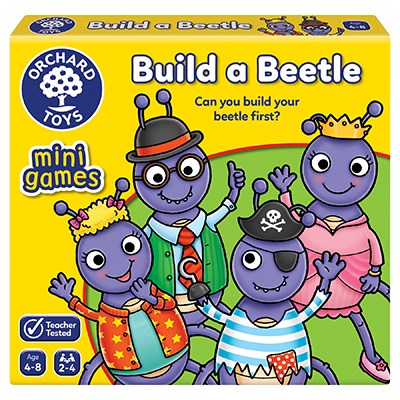 Orchard Toys Build a Beetle Mini Game-  can you build your beetle first? Sold by Say It Baby Gifts