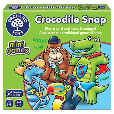  Crocodile Snap by Orchard Toys -  a fun twist on the traditional game of snap!