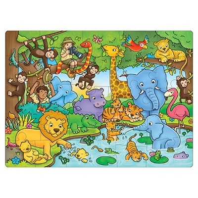 Orchard Toys Who's in the Jungle Jigsaw. Sold by Say It Baby Gifts