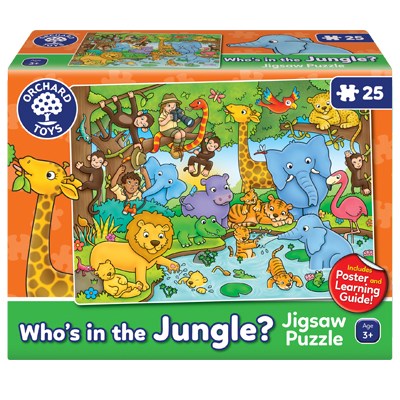 Orchard Toys Who's in the Jungle Jigsaw. Sold by Say It Baby Gifts