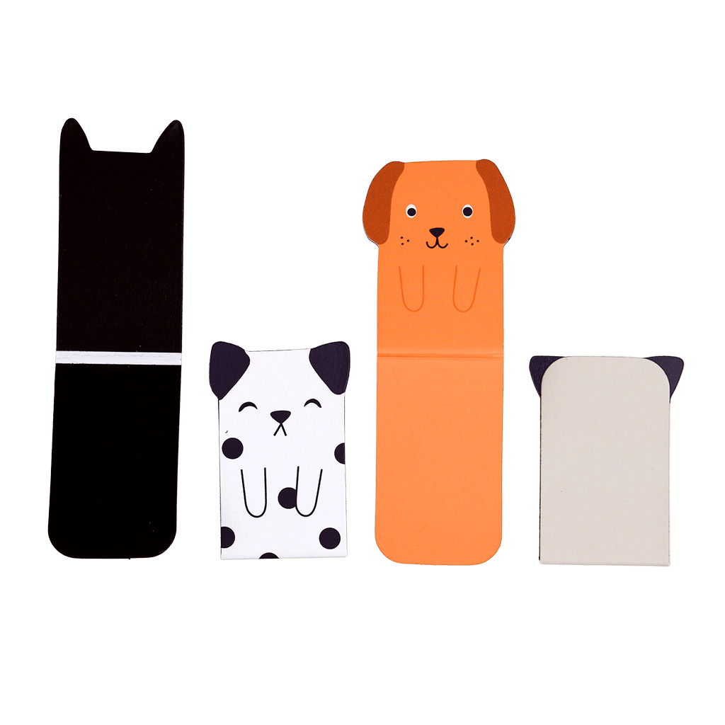 Rex London Magnetic Dog Bookmarks (Pack of 4). Sold by Say It Baby Gifts