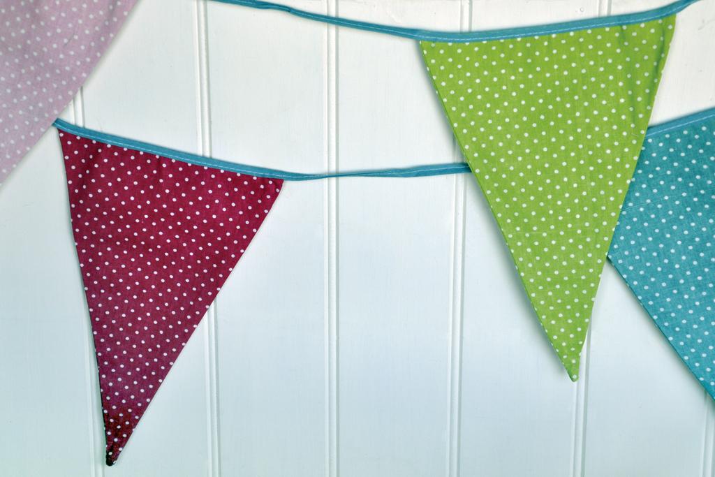 Rex London Spotty Cotton Bunting - Say It Baby 