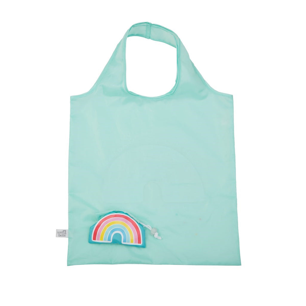 Sass & Belle Chasing Rainbows Foldable Shopping Bag.