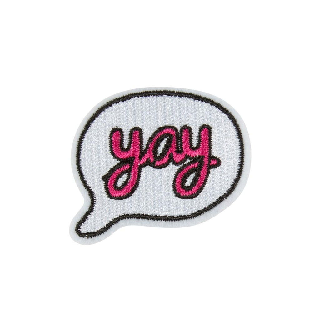 Sass & Belle Iron on Patch - Yay - Say It Baby 