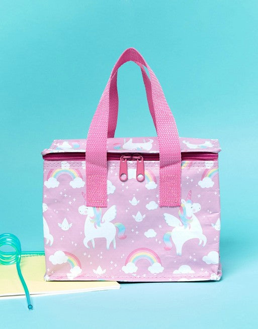 Sass & Belle Rainbow Unicorn Lunch Bag - Say It Baby 