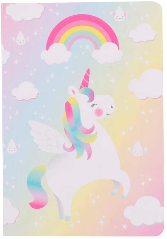 Sass & Belle Rainbow Unicorn Pocket Notebook - Say It Baby 