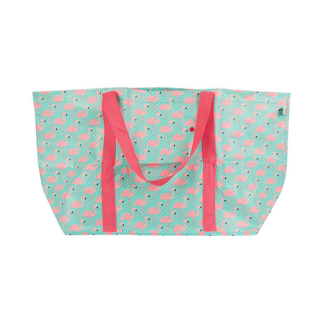 Sass & Belle Tropical Summer Flamingo Shopper Bag - Say It Baby 