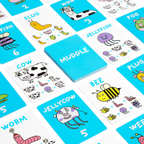 The Muddles - a colourful and fun card game for kids by Big Potato