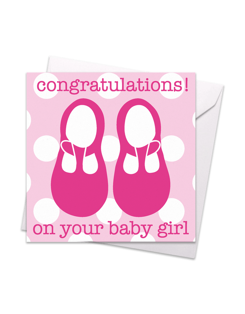 Congratulations on Your Baby Girl Card - Say It Baby 